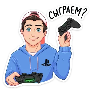 🎮 emoji PlayStation :: @stickroom Telegram sticker 5 of 24