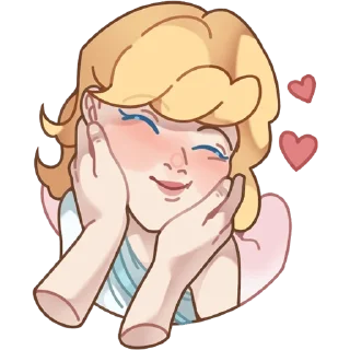🥰 emoji Серафима без текста @TgSticker Telegram sticker 23 of 48