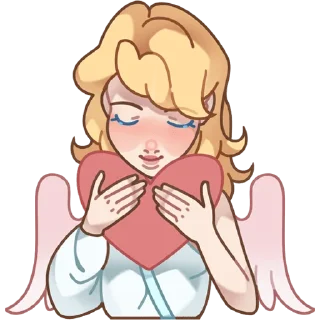 ❤ emoji Серафима без текста @TgSticker Telegram sticker 22 of 48
