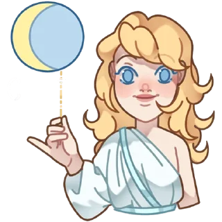 🌒 emoji Серафима без текста @TgSticker Telegram sticker 5 of 48
