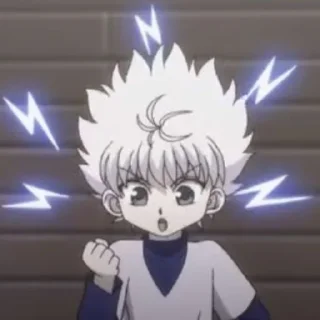 😧 emoji Киллуа пуська Telegram sticker 12 of 98