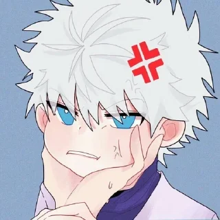 Sticker from Убийца Киллуа Киллуа Киллуа