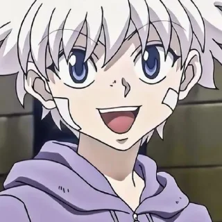 ☺️ emoji Киллуа Telegram sticker 15 of 28