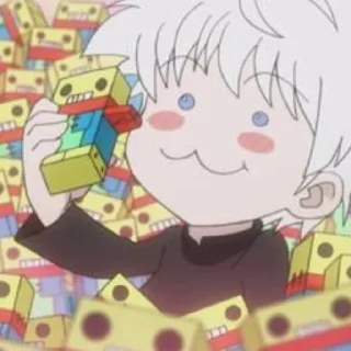 😝 emoji Киллуа пиздец Telegram sticker 7 of 106