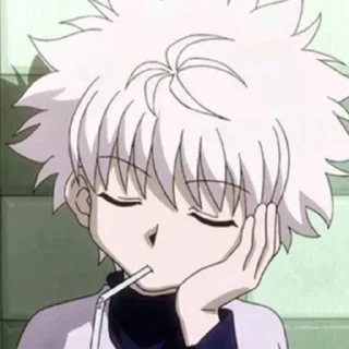 🙁 emoji Киллуа пиздец Telegram sticker 17 of 106