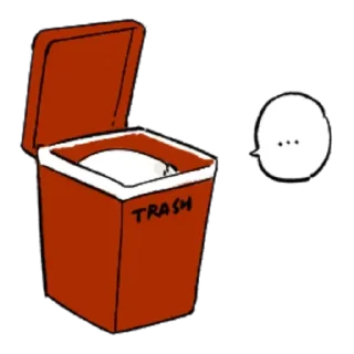 😐 emoji ᤋᥲᥔκᥲ ➜ @wexsavi ` 🐇 Telegram sticker 24 of 40