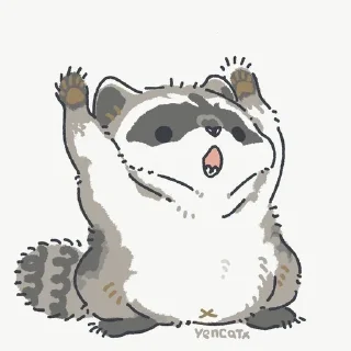 🙌 emoji енотов иванович Telegram sticker 21 of 54