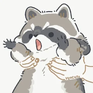 👻 emoji енотов иванович Telegram sticker 15 of 54