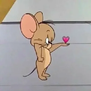 💗 emoji marllis: tom and jerry Telegram sticker 14 of 27