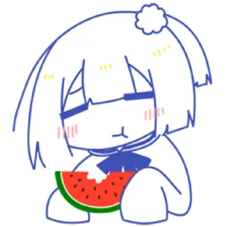 🍉 emoji Пак Фриска 2.0 Telegram sticker 21 of 50
