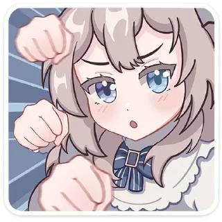 👊 emoji Мяути без текста @stickers_vk Telegram sticker 14 of 49