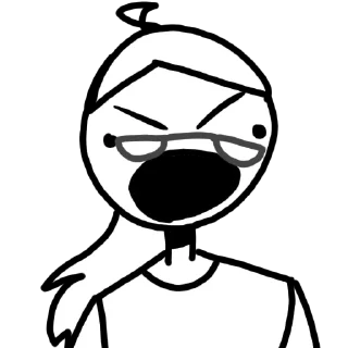 Sticker from Keppi ебёт мозг