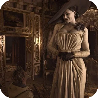 👥 emoji Alcina Dimitrescu • @Earth928B Telegram sticker 15 of 60