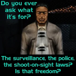 🌐 emoji Deus Ex Was Right Telegram sticker 6 of 59