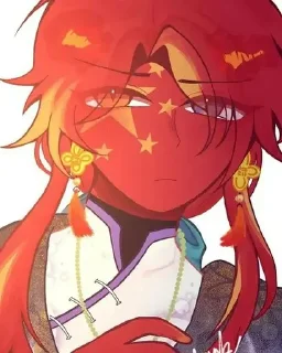 😱 emoji China. 2 (@sofa_gachaUkraine) ➡️ @Ctikerubot Telegram sticker 1 of 85