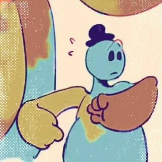 🌟 emoji Doey the doughman!  @carauchek Telegram sticker 13 of 100