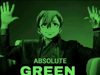 Sticker from You are green enough TO ME