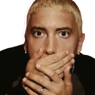 🙊 emoji Eminem Telegram sticker 13 of 71