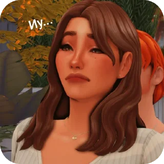 💇 emoji Lk sims Telegram sticker 10 of 33