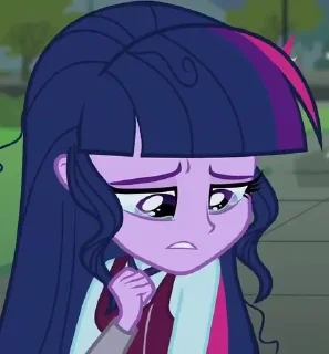 Sticker from Equestria Girls