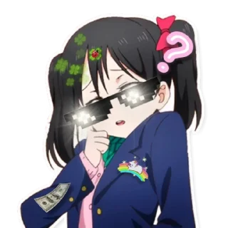 ⁉️ emoji LEDY LUCK Telegram sticker 15 of 29