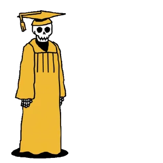 Sticker from Skeleton @stickerstgrm