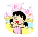 😌 emoji Doraemon Telegram sticker 18 of 120
