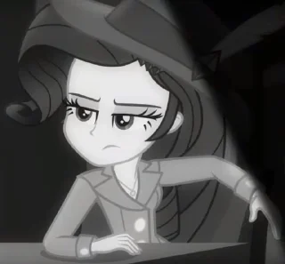 🧐 emoji Noir Rarity@islamterrorist Telegram sticker 10 of 12