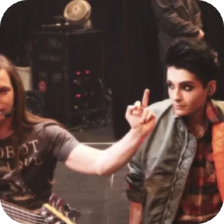 🖕 emoji Tokiohotel Telegram sticker 15 of 83