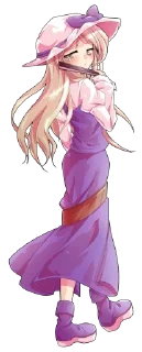 😢 emoji Toyohime Watatsuki by Dairi ar Telegram sticker 15 of 54