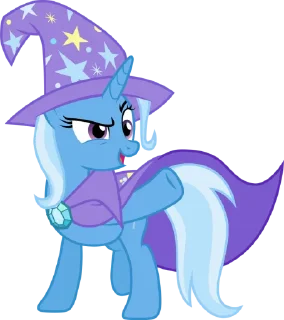 Sticker from Trixie | @MyLittlePony_bots