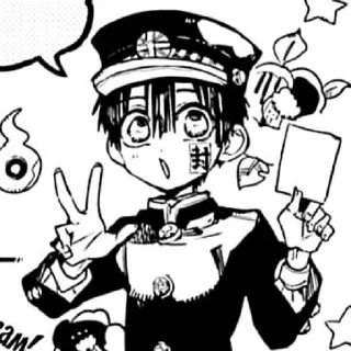 ✌️ emoji houkago shounen hanako-kun Telegram sticker 18 of 102