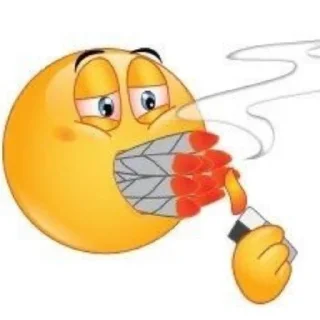 Sticker from weed