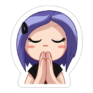 🙏 emoji Viber Telegram sticker 14 of 55