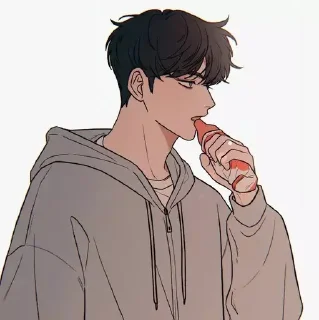 🖤 emoji Ко ын хёк @stickerfrommista Telegram sticker 7 of 30