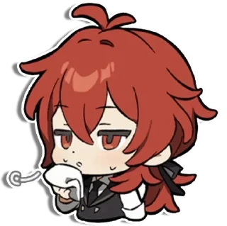 Sticker from кица дилюк