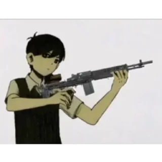 🔫 emoji Омори Telegram sticker 16 of 38