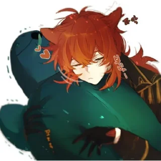 🫂 emoji †Дилюк† Telegram sticker 13 of 45