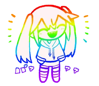 🌈 emoji ichimaru @dangokimochi Telegram sticker 19 of 37