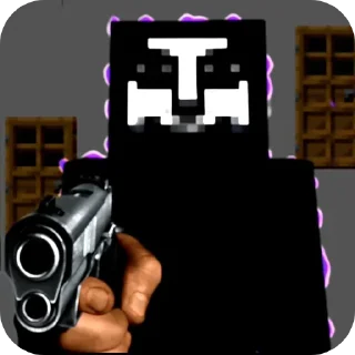 Sticker from Dweller Minecraft horror