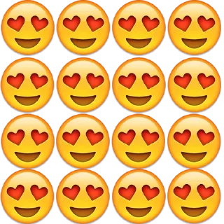 😍 emoji Больше стиков тут: @stikery4 Telegram sticker 4 of 48