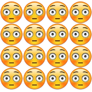 😳 emoji Больше стиков тут: @stikery4 Telegram sticker 6 of 48