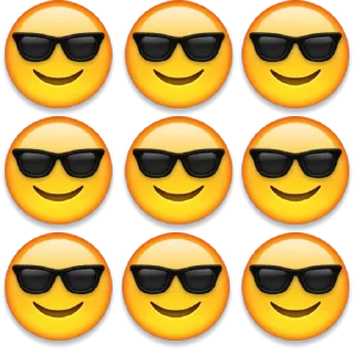 😎 emoji Больше стиков тут: @stikery4 Telegram sticker 15 of 48