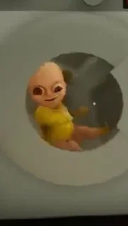 👶 emoji бейбі ін йелов Telegram sticker 7 of 10
