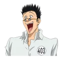 😄 emoji HUNTER×HUNTER Telegram sticker 20 of 104