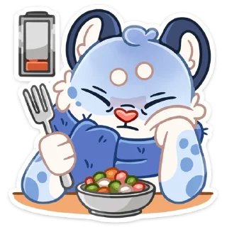 🔋 emoji Барсик (@TgSticker) Telegram sticker 23 of 48