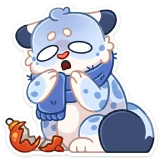 😱 emoji Барсик (@TgSticker) Telegram sticker 16 of 48