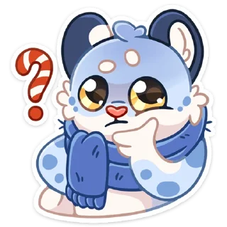 🤔 emoji Барсик (@TgSticker) Telegram sticker 14 of 48