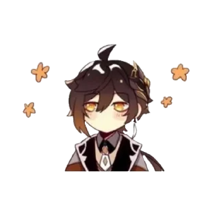 ✨ emoji Чжунчик🟧💧 Telegram sticker 10 of 52