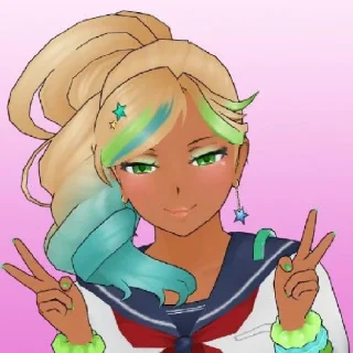 😄 emoji Hoshiko Mizudori @Moonlixx236 Telegram sticker 3 of 8